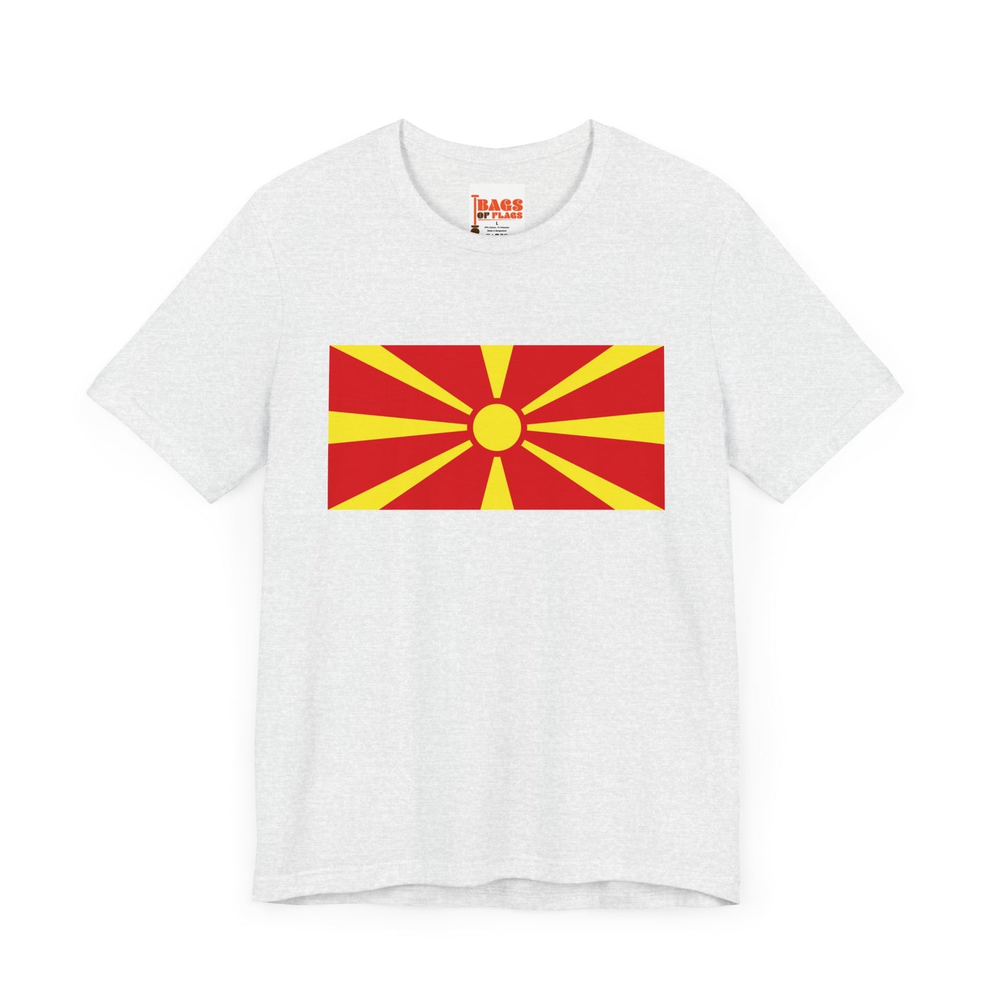 North Macedonia Flag on T-shirt