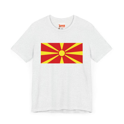 North Macedonia Flag on T-shirt