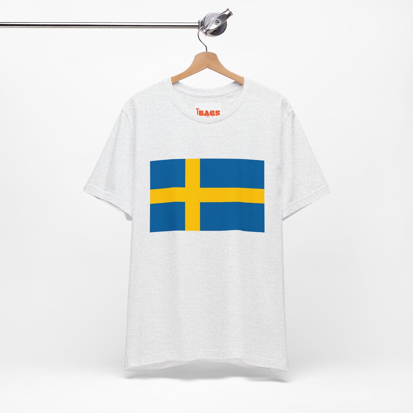 Sweden Flag on T-shirt