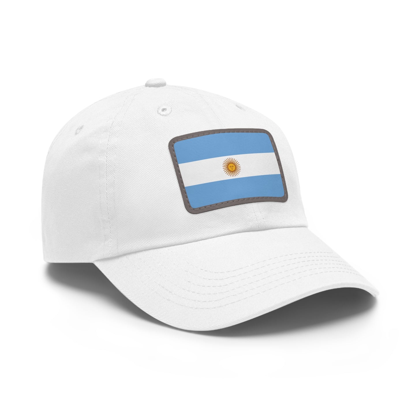 Argentina Leather Patch Hat