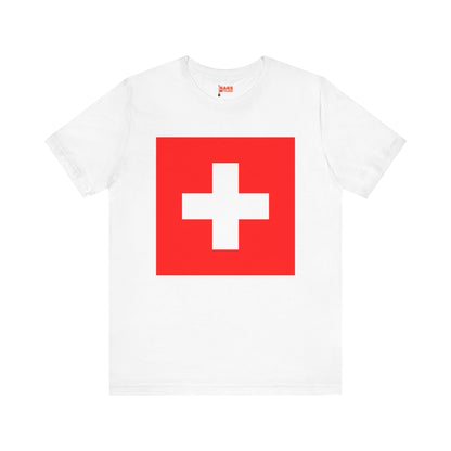 Switzerland Flag on T-shirt
