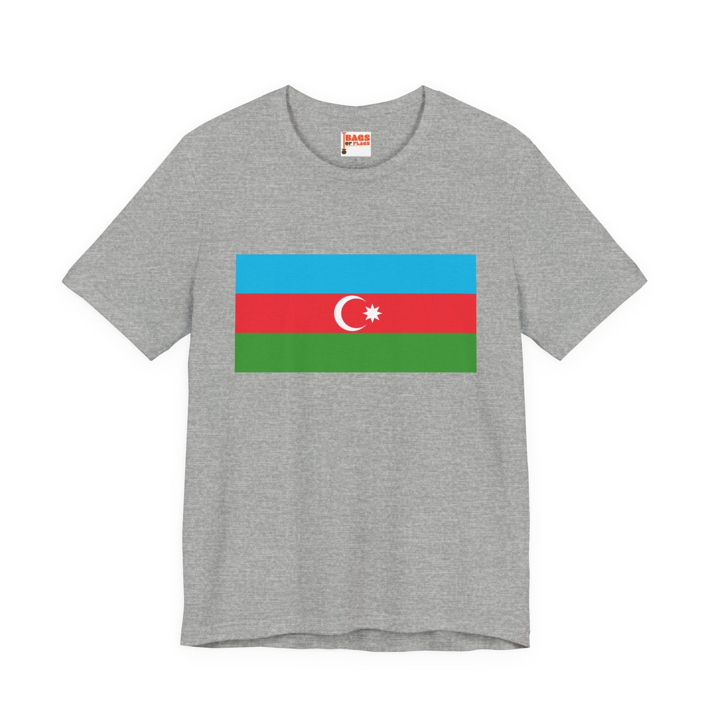 Azerbaijan Flag on T-shirt