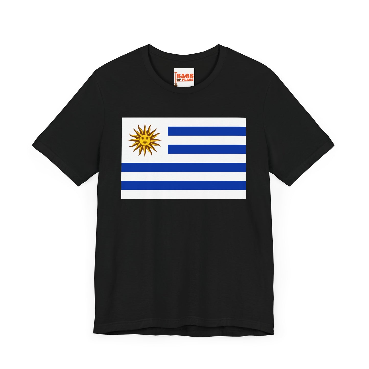 Uruguay Flag on T-shirt