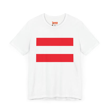 Austria Flag on T-shirt