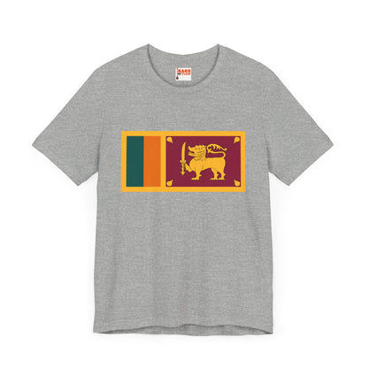 Sri Lanka Flag on T-shirt