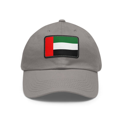 United Arab Emirates Leather Patch Hat