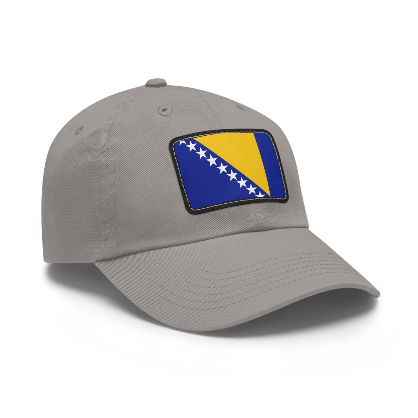 Bosnia and Herzegovina Leather Patch Hat