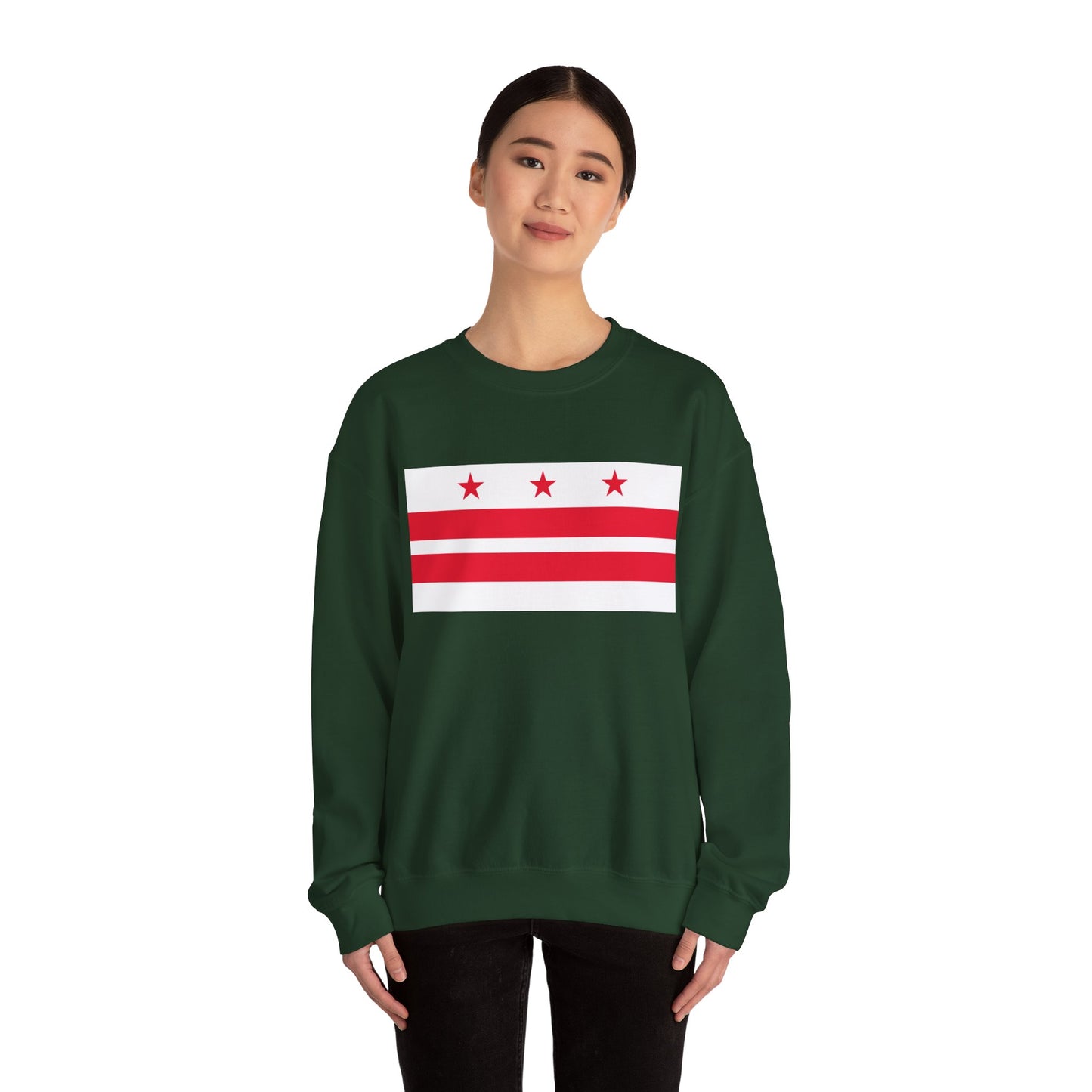 District of Columbia Flag Sweatshirt