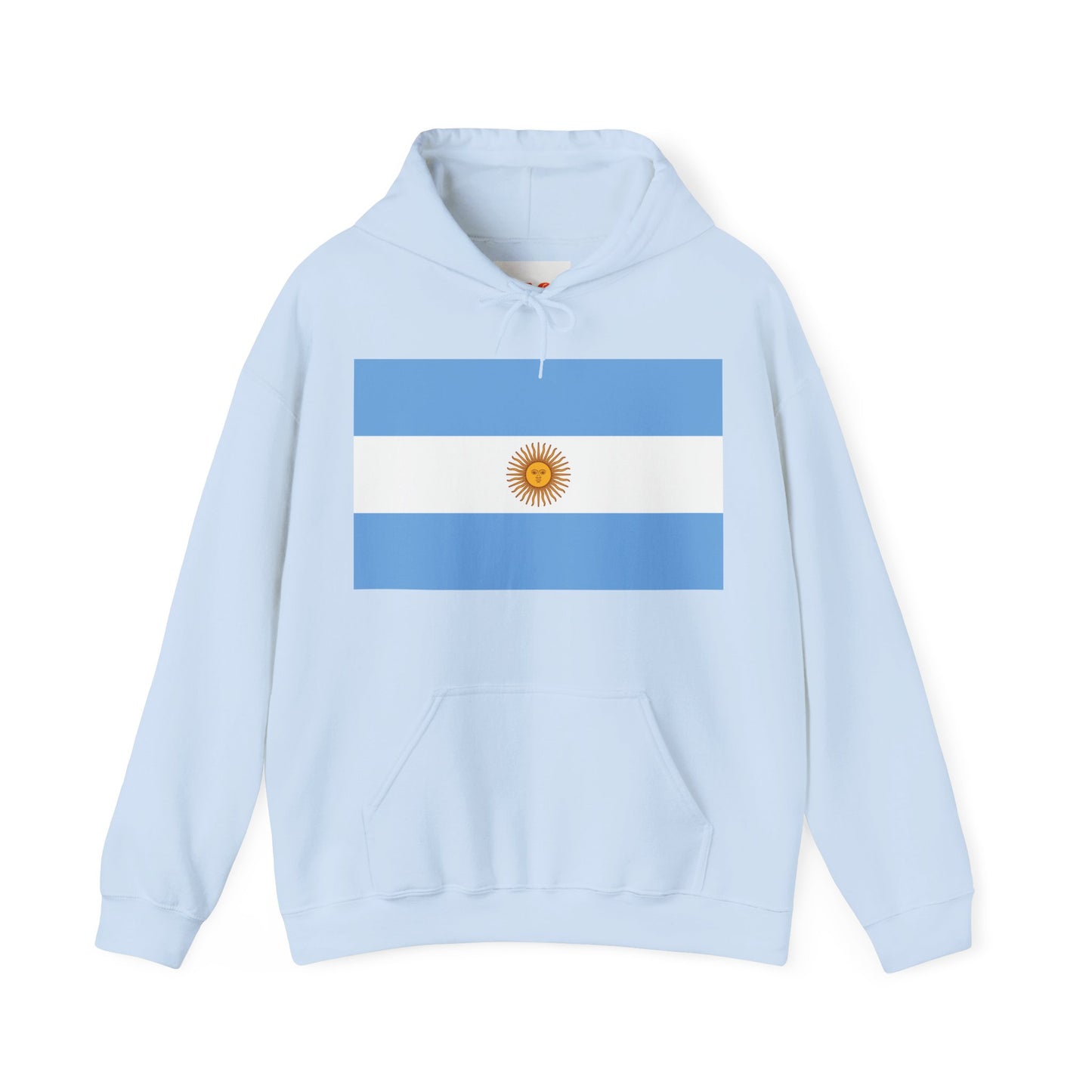 Argentina Flag on Hoodie