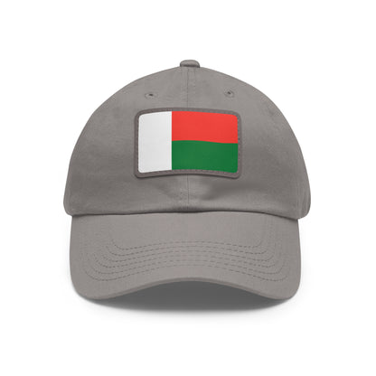 Madagascar Leather Patch Hat