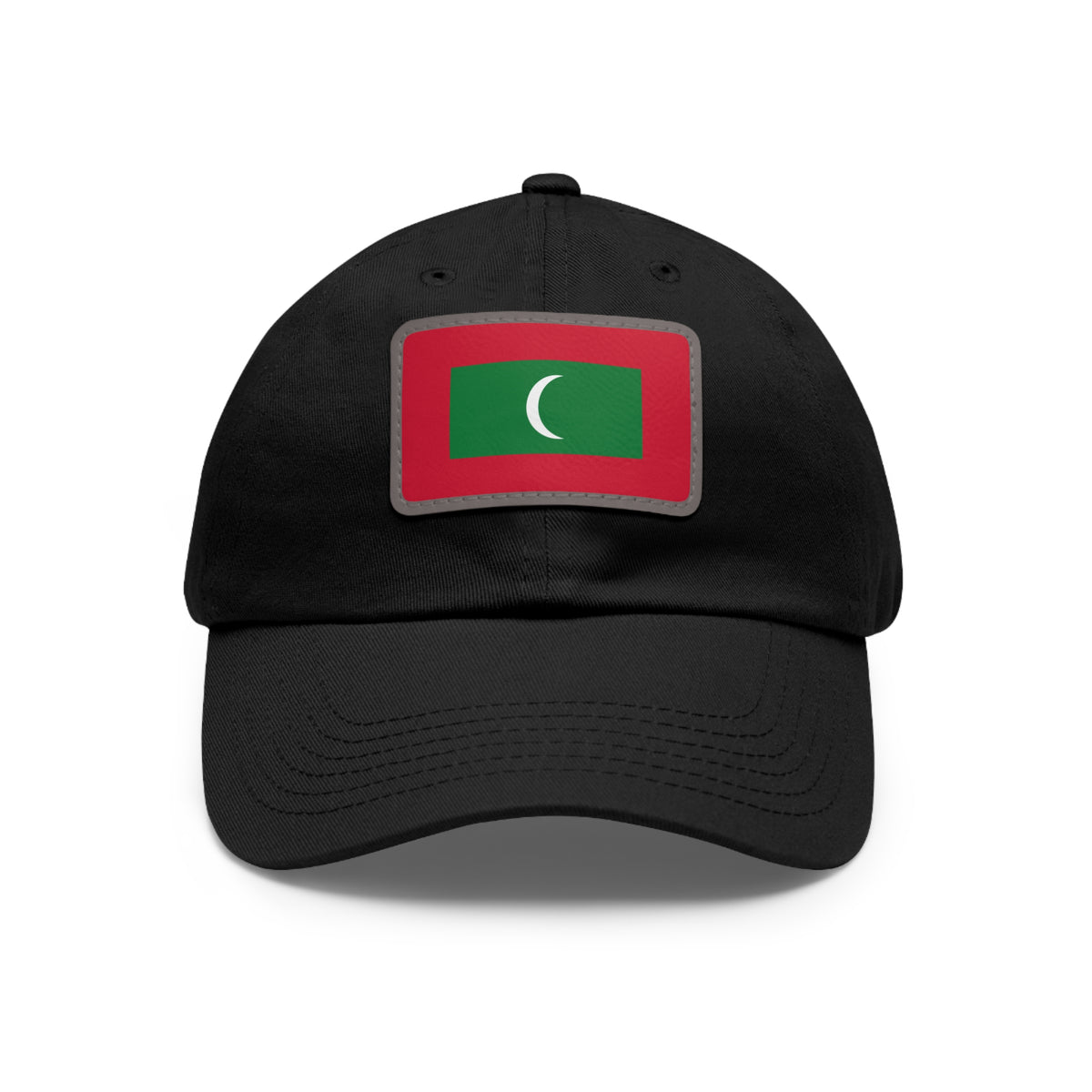 Maldives Leather Patch Hat