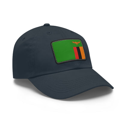 Zambia Leather Patch Hat
