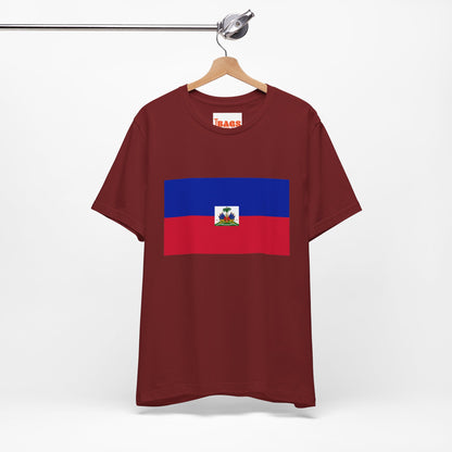 Haiti Flag on T-shirt