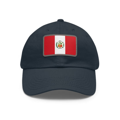 Peru Leather Patch Hat