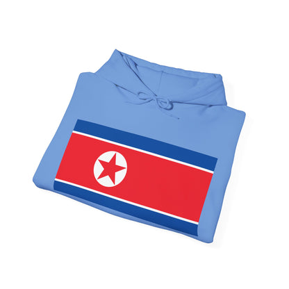 North Korea Flag on Hoodie