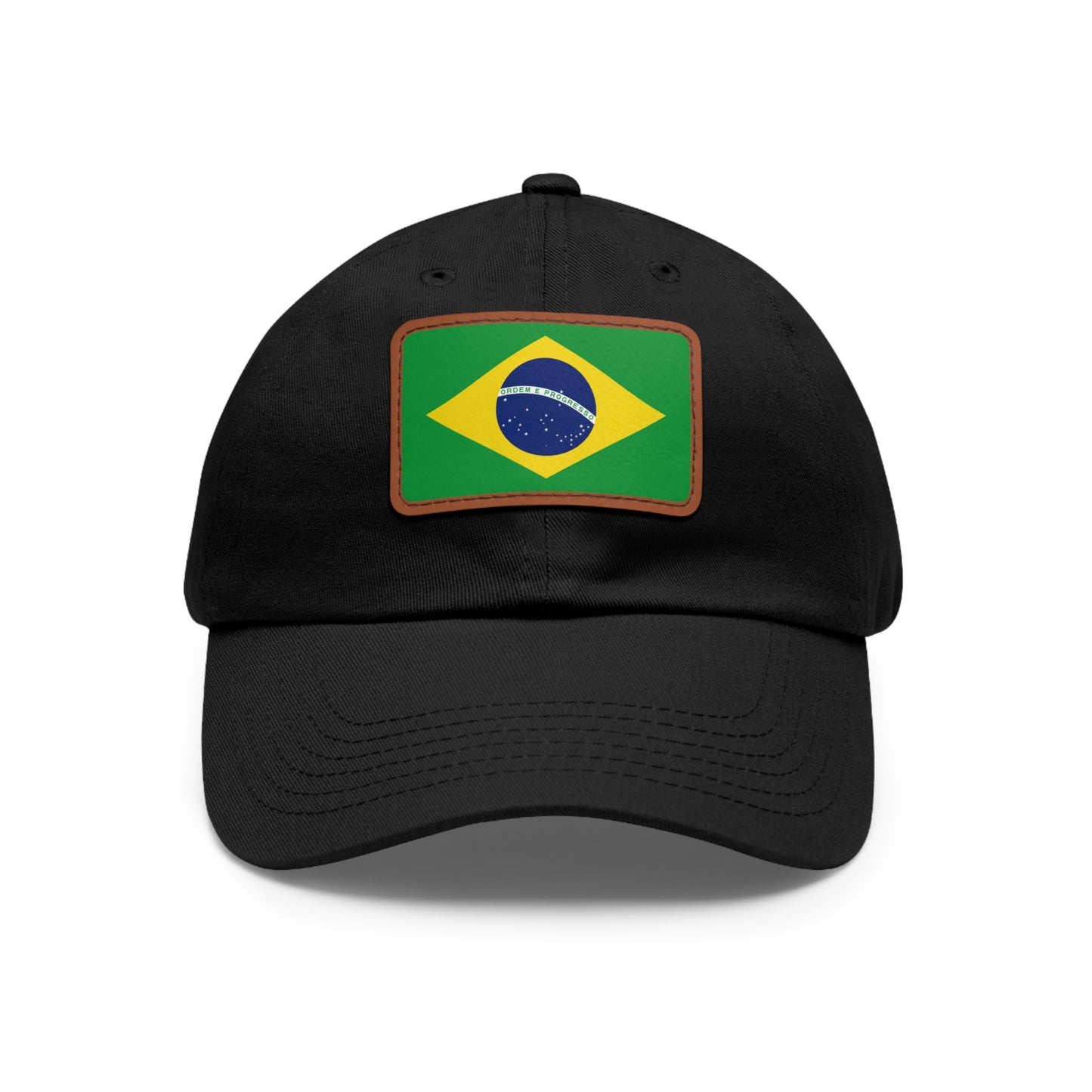 Brazil Leather Patch Hat