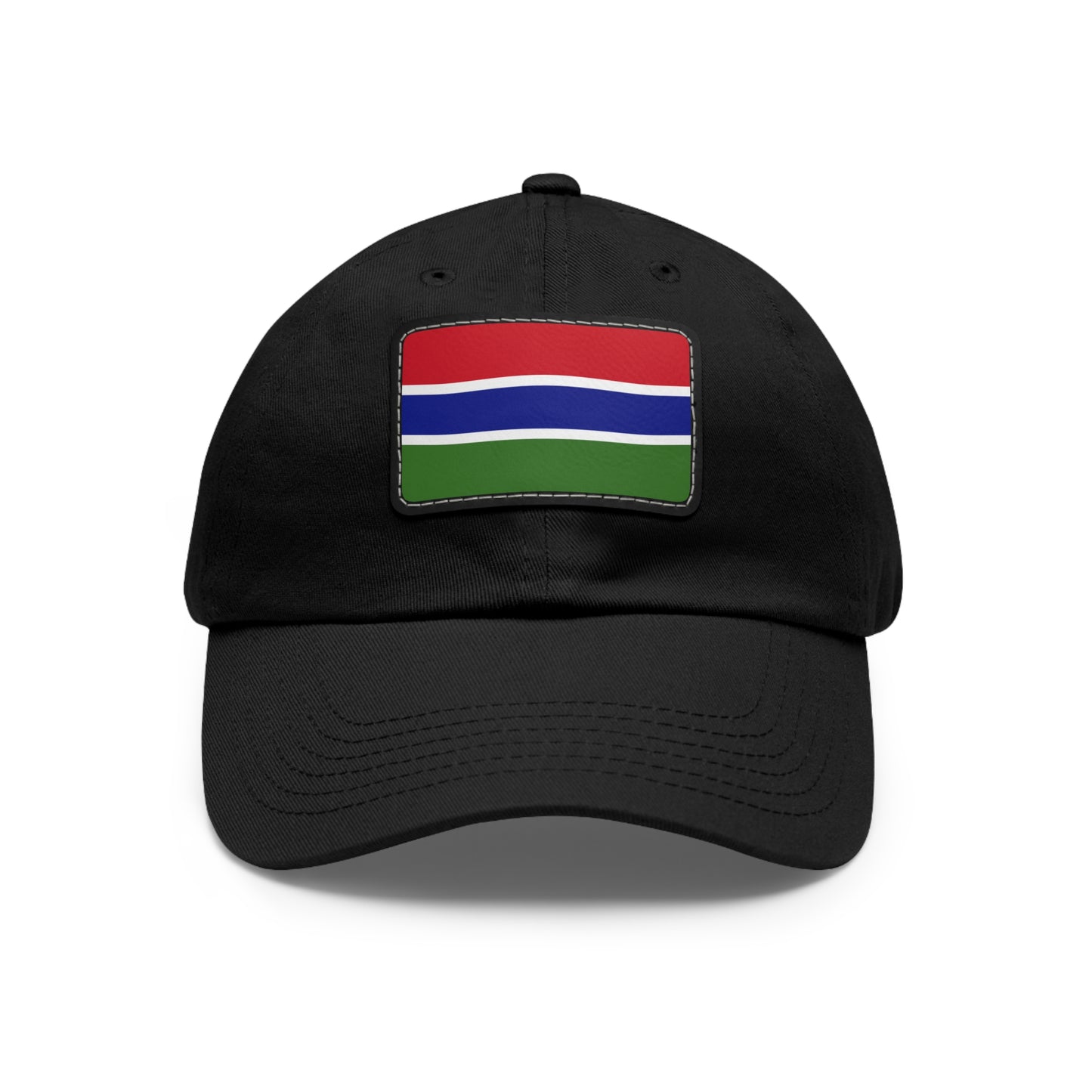 The Gambia Leather Patch Hat