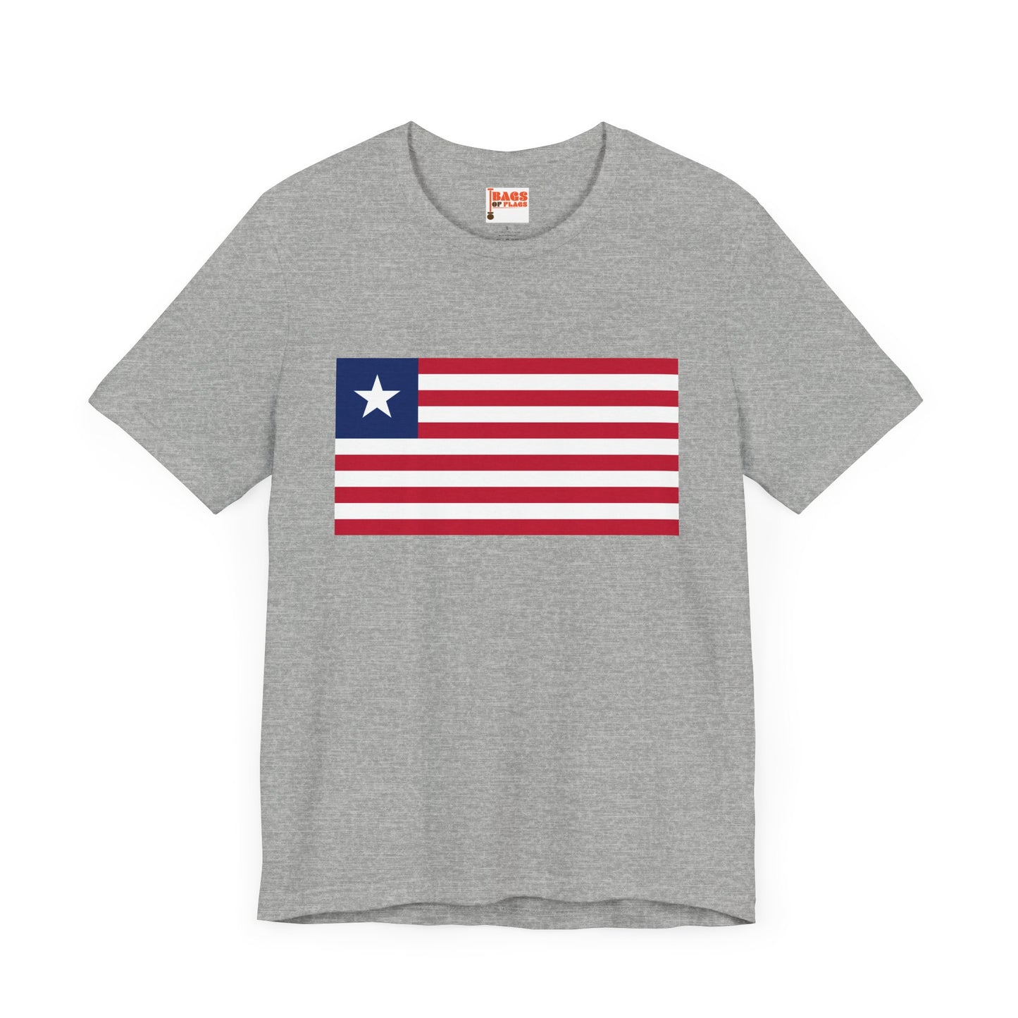 Liberia Flag on T-shirt