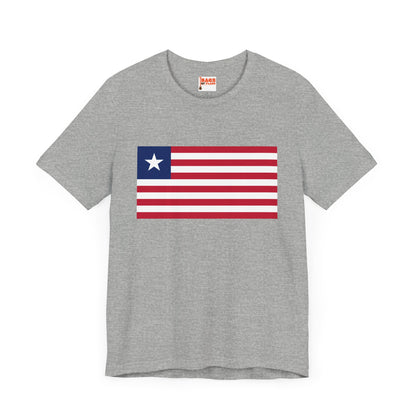 Liberia Flag on T-shirt