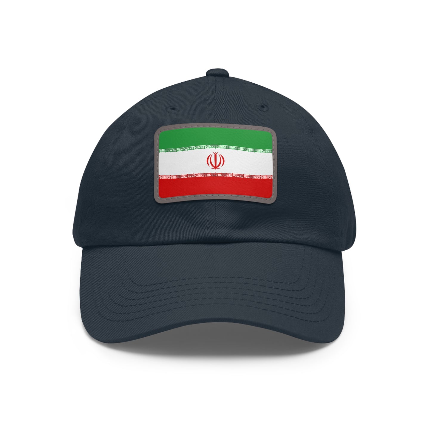 Iran Leather Patch Hat
