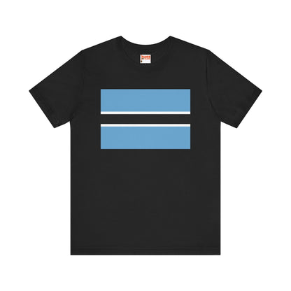Botswana Flag on T-shirt