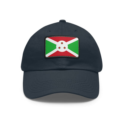 Burundi Leather Patch Hat