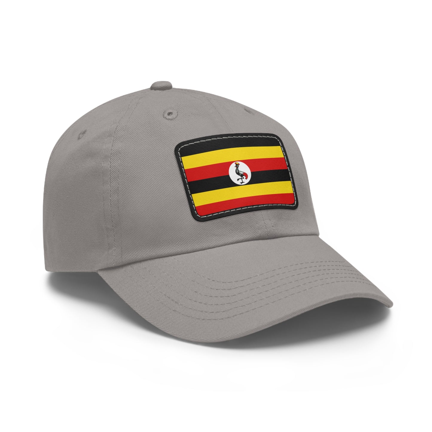 Uganda Leather Patch Hat