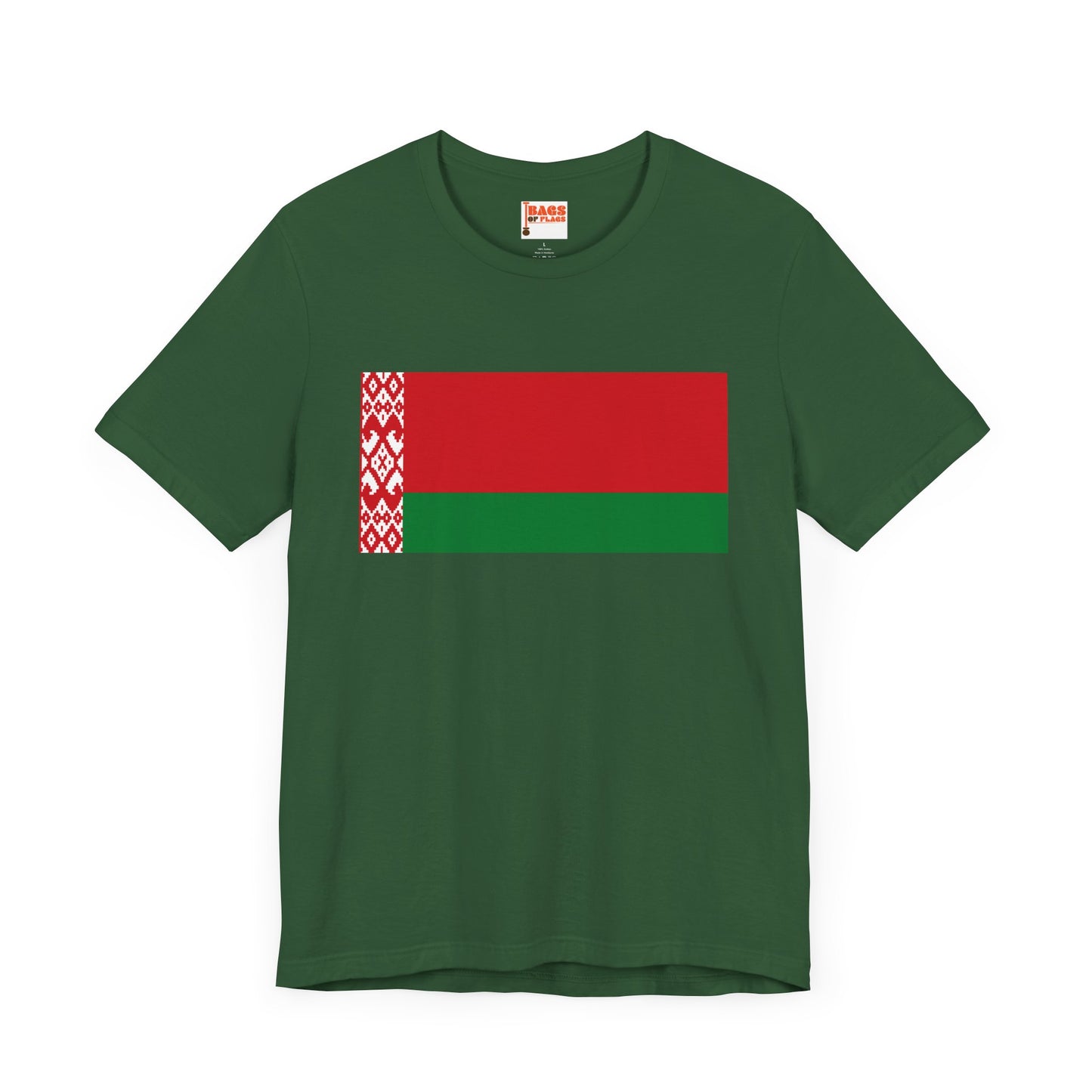 Belarus Flag on T-shirt
