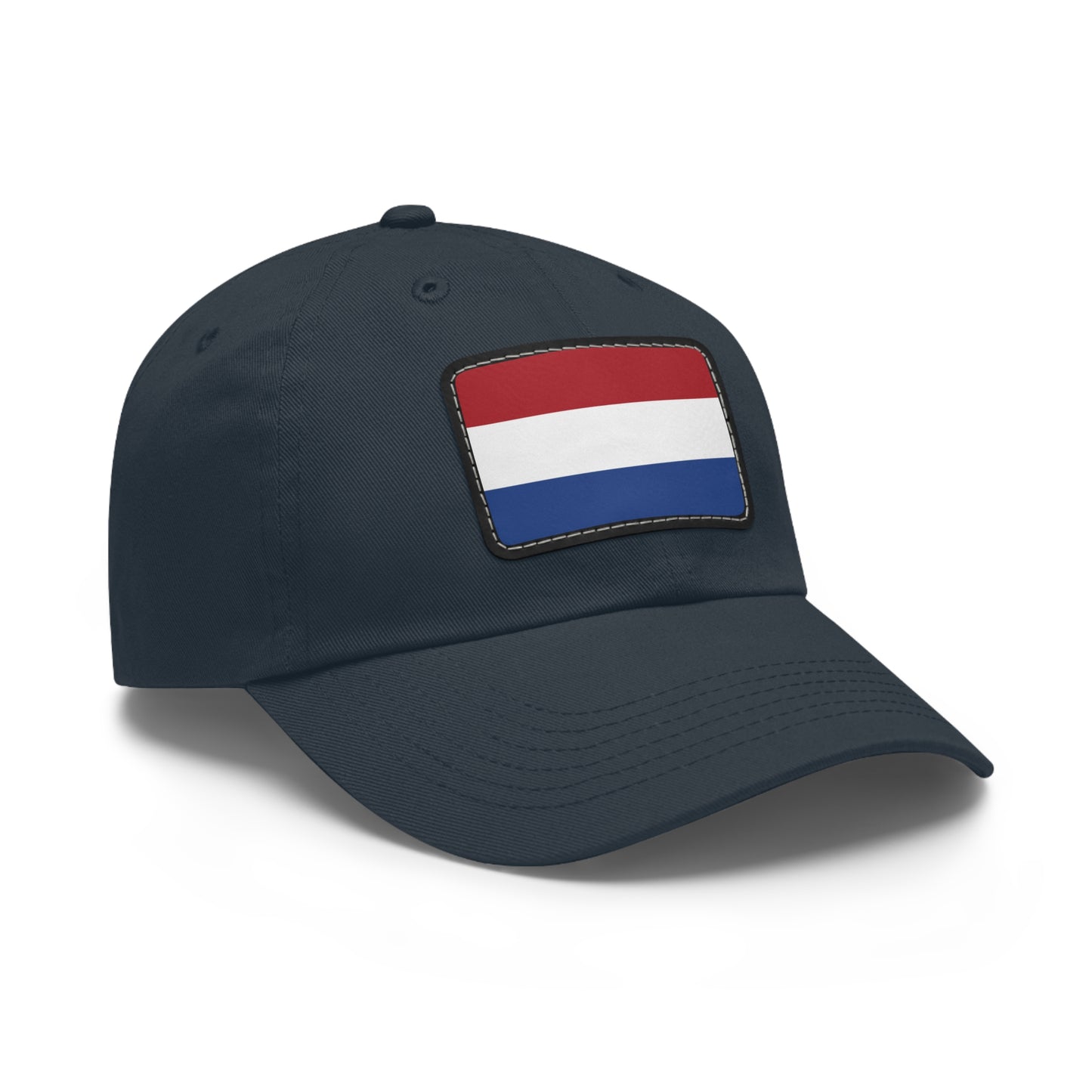 Netherlands Leather Patch Hat
