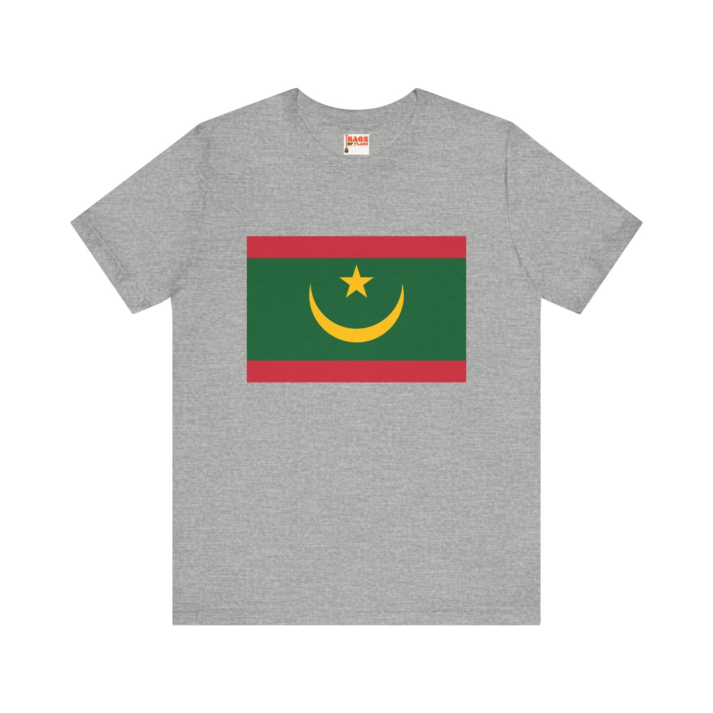 Mauritania Flag on T-shirt