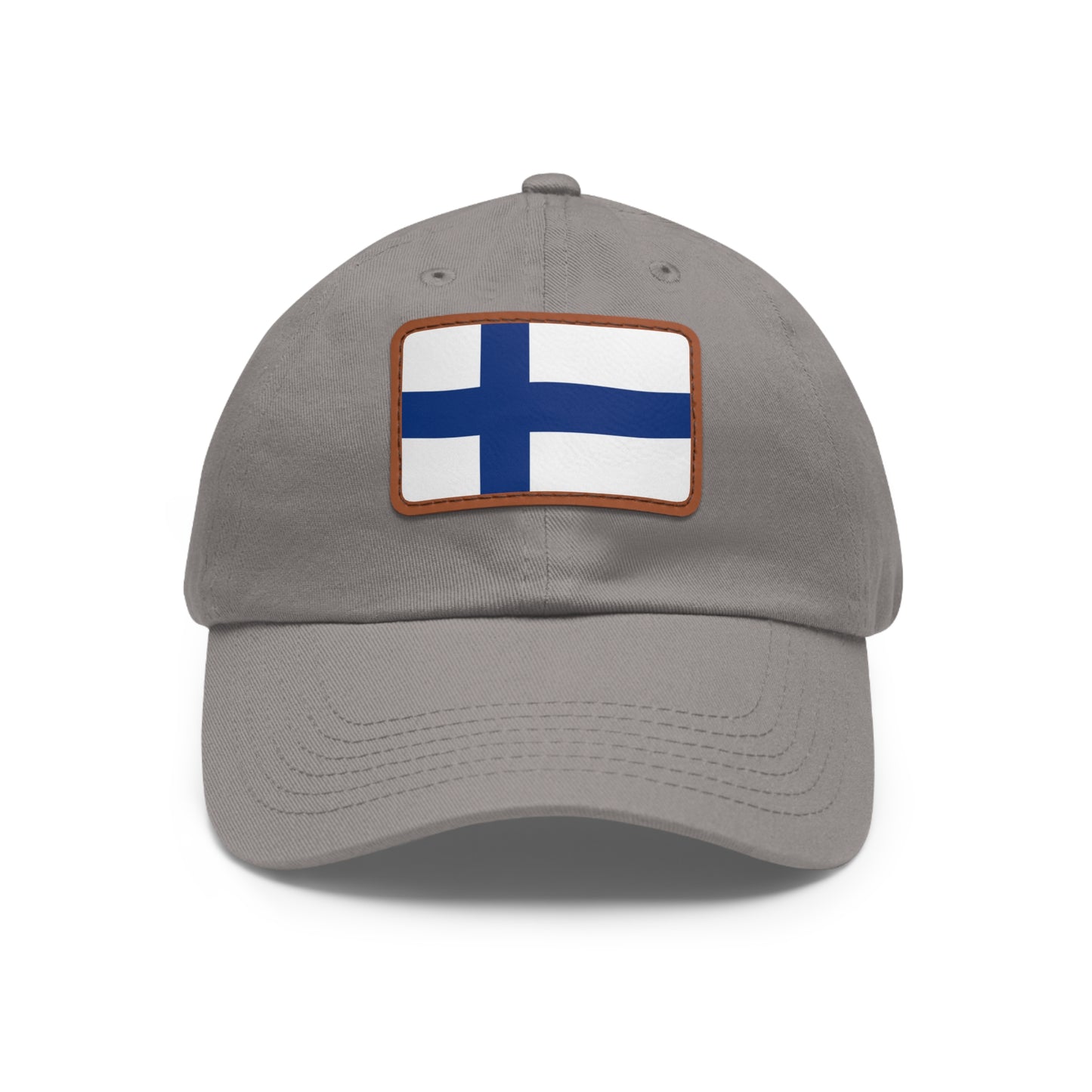 Finland Leather Patch Hat