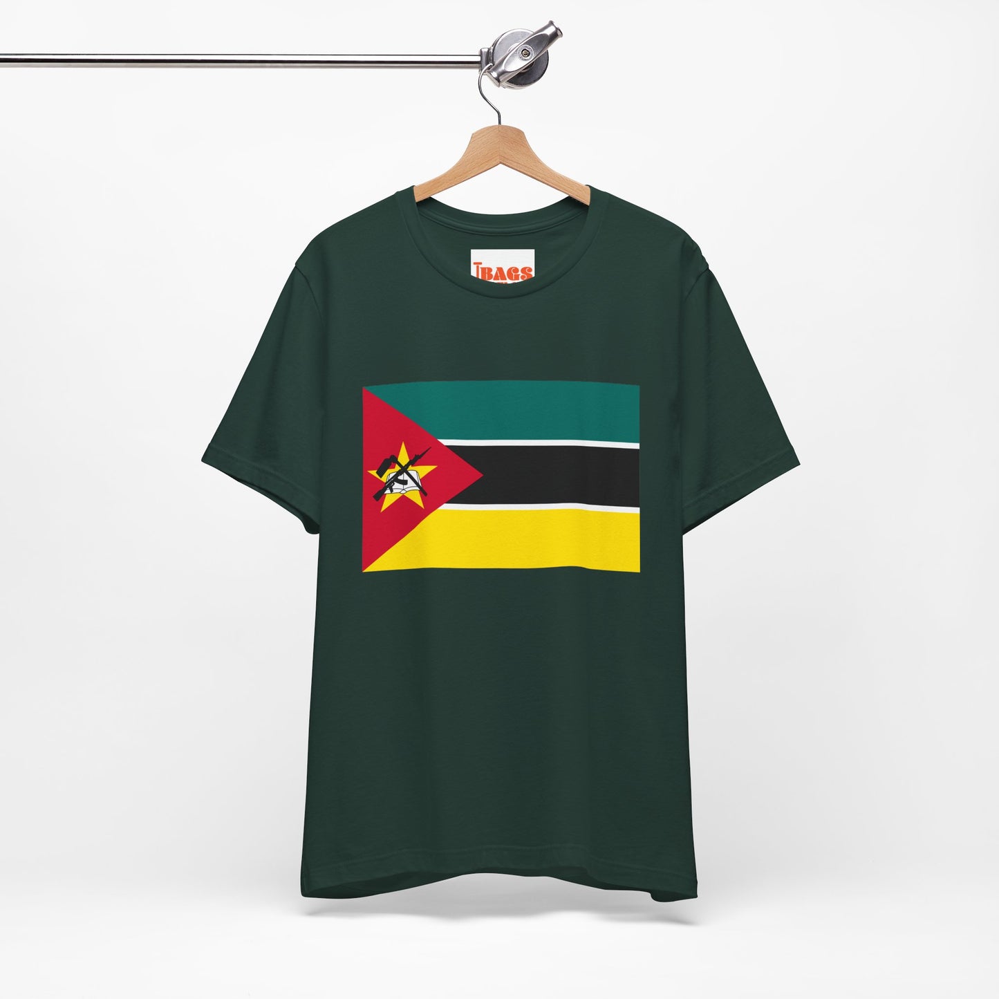 Mozambique Flag on T-shirt