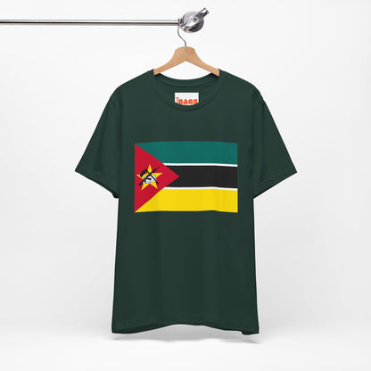 Mozambique Flag on T-shirt