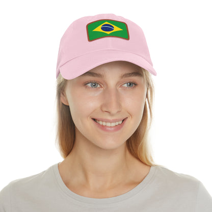 Brazil Leather Patch Hat