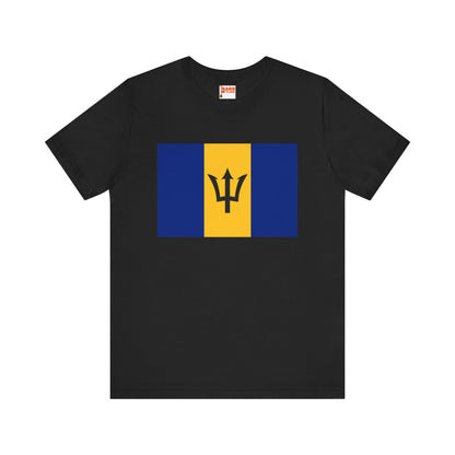 Barbados Flag on T-shirt