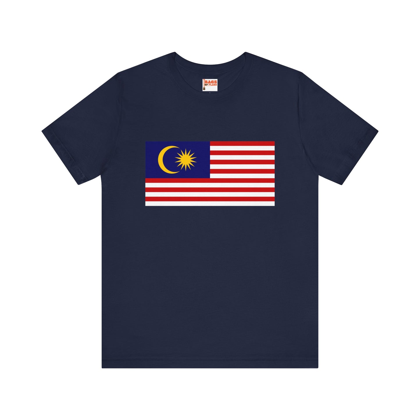 Malaysia Flag on T-shirt