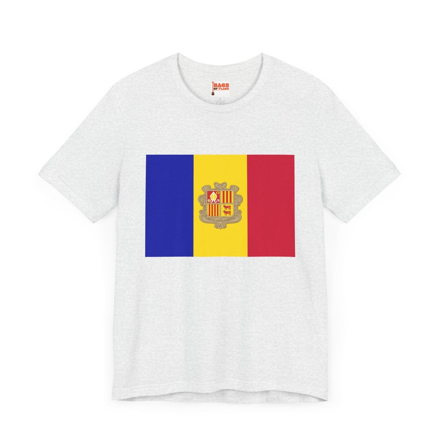 Andorra Flag on T-shirt