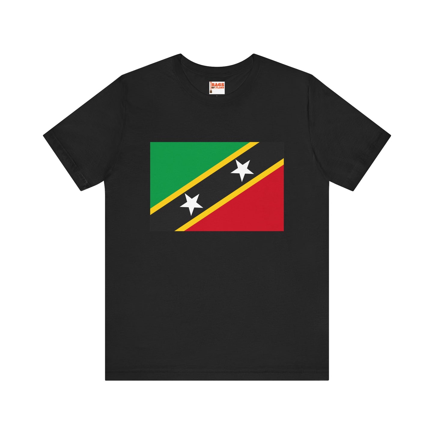 Saint Kitts and Nevis Flag on T-shirt