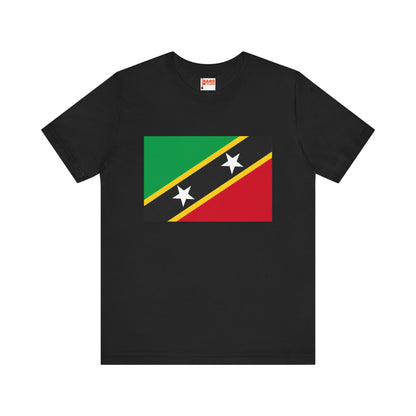 Saint Kitts and Nevis Flag on T-shirt