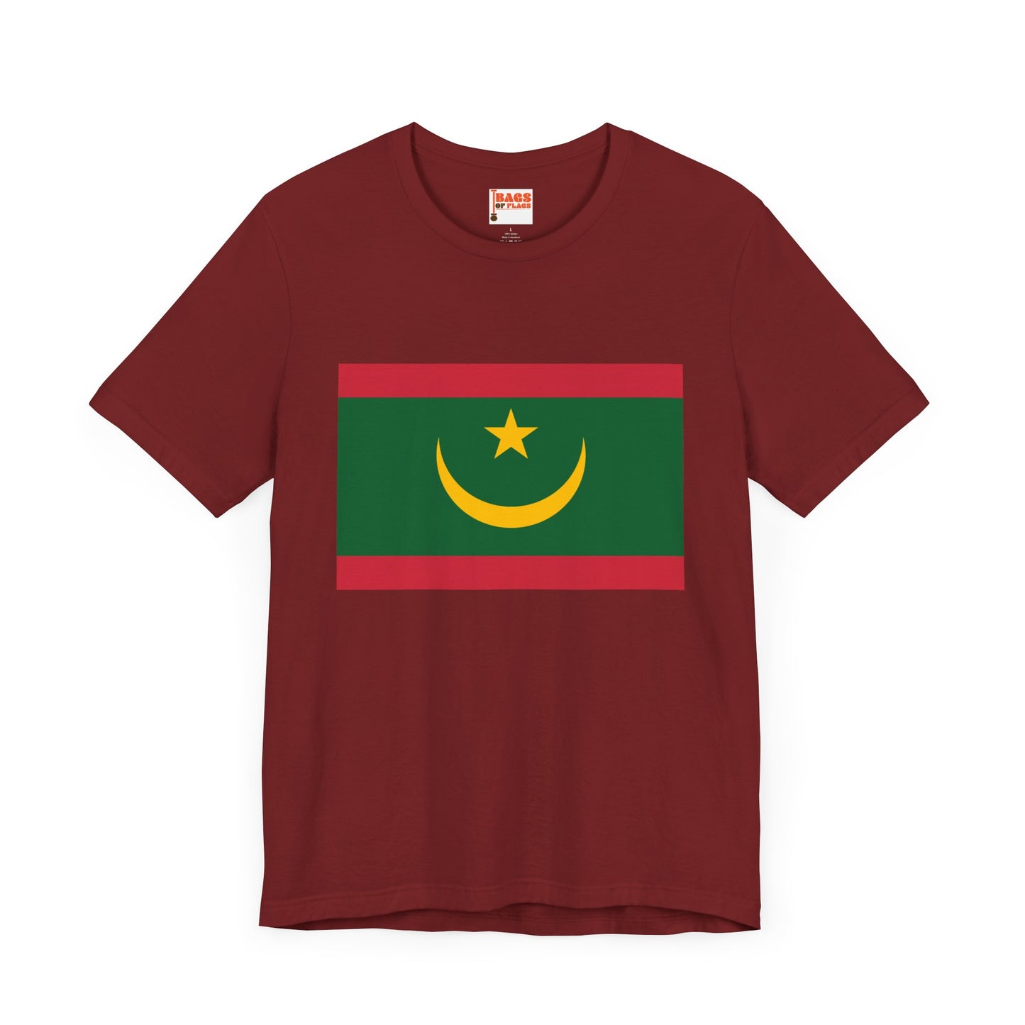 Mauritania Flag on T-shirt