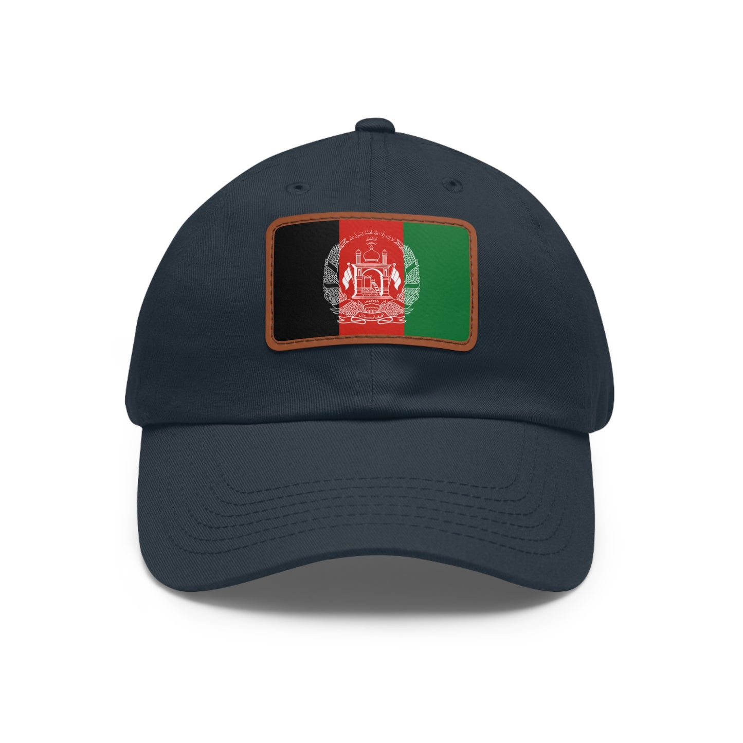 Afghanistan Leather Patch Hat