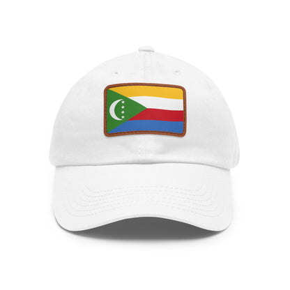 Comoros Leather Patch Hat