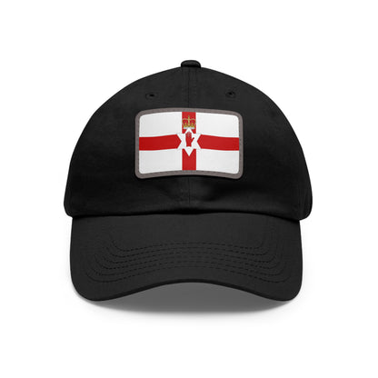 Northern Ireland Leather Patch Hat