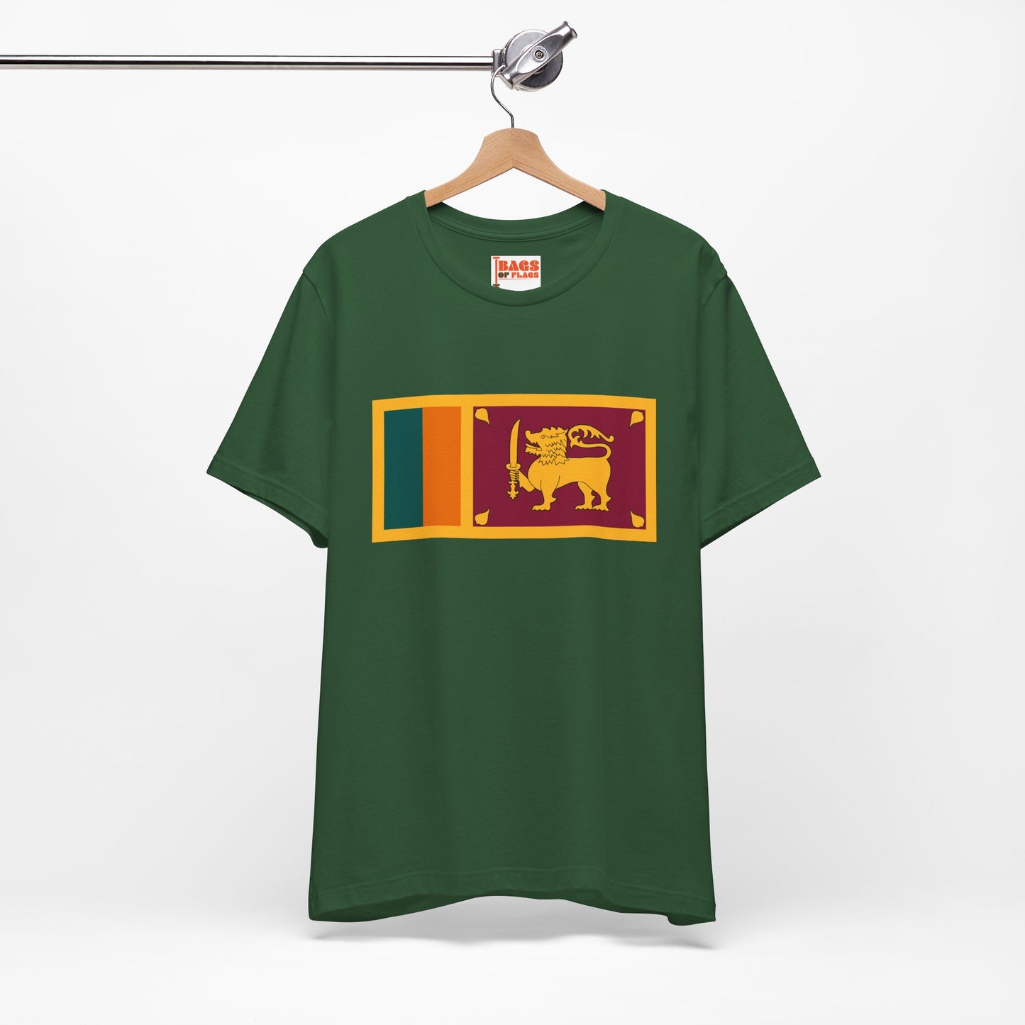 Sri Lanka Flag on T-shirt