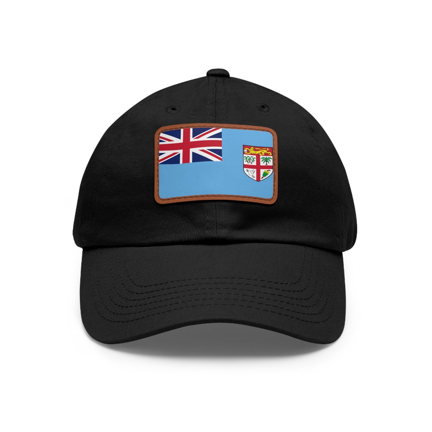 Fiji Leather Patch Hat