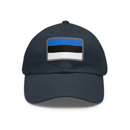 Estonia Leather Patch Hat