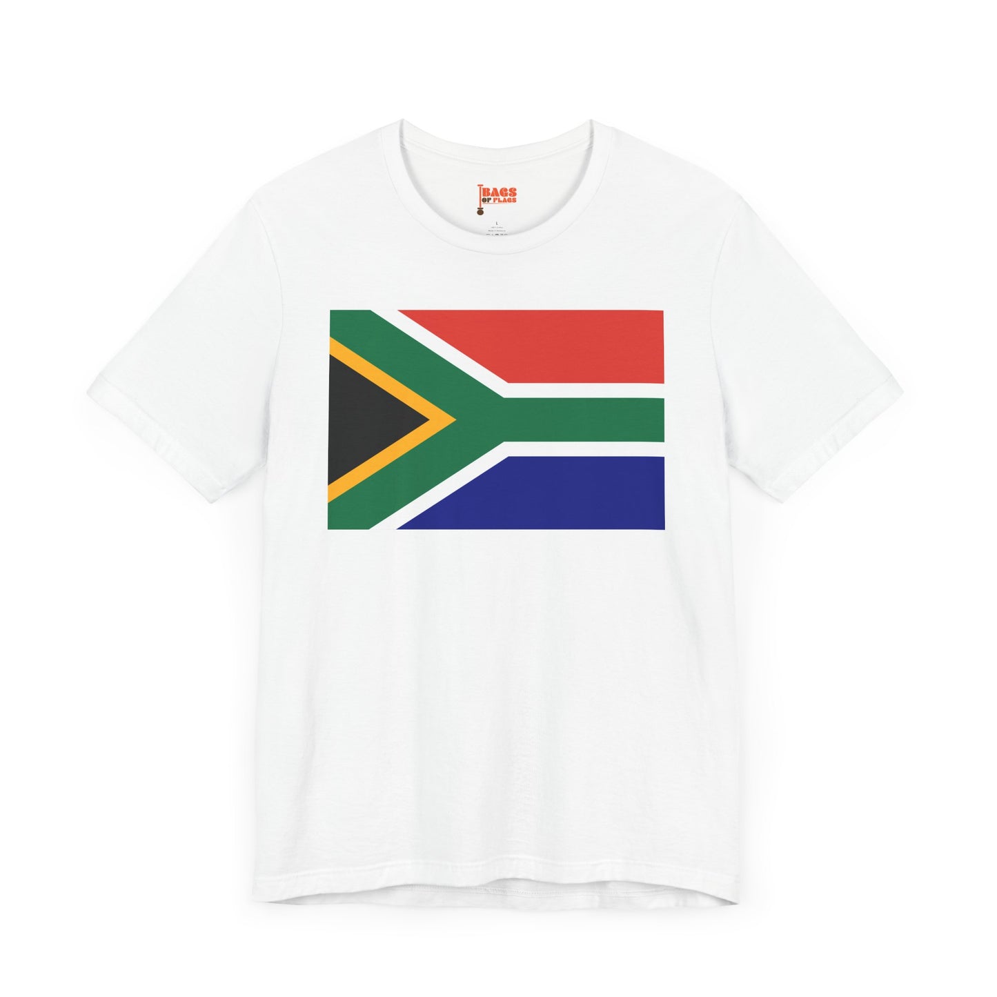 South Africa Flag on T-shirt