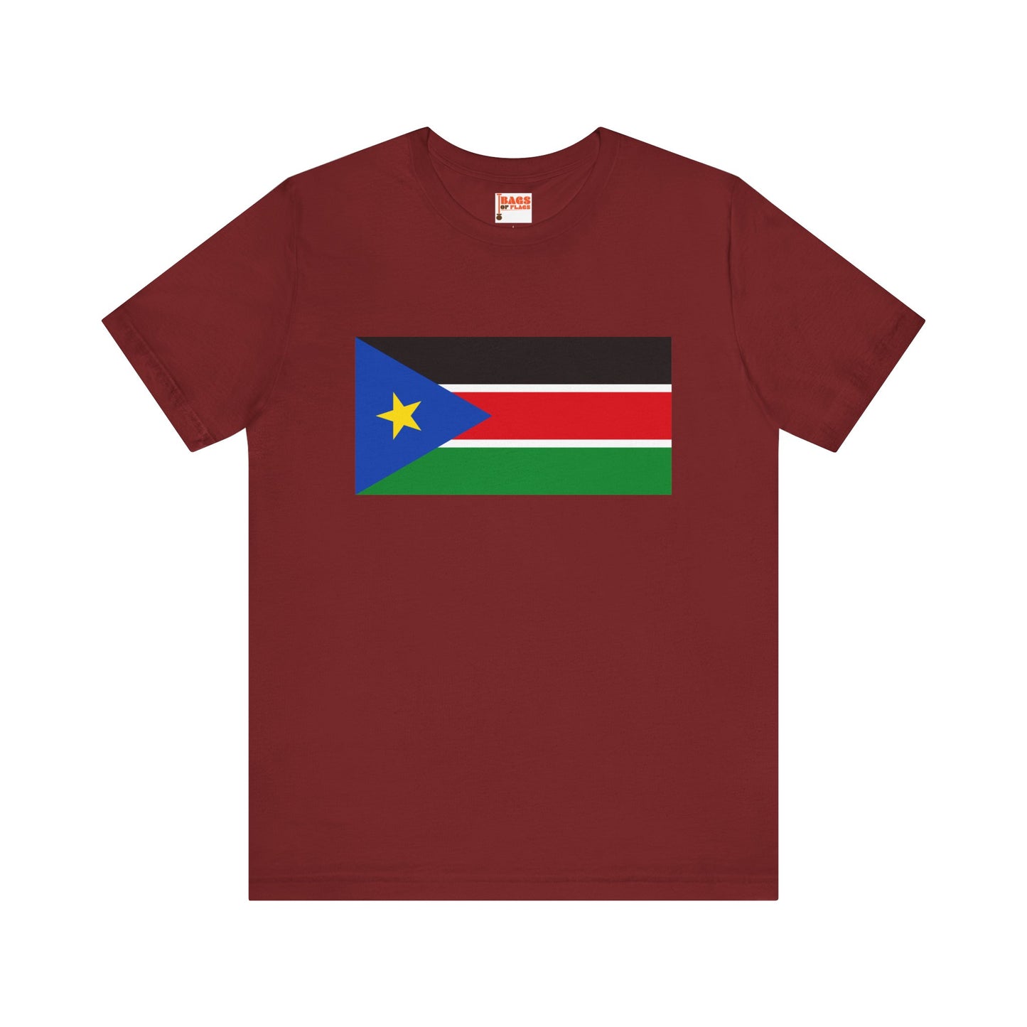 South Sudan Flag on T-shirt