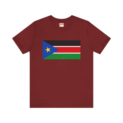 South Sudan Flag on T-shirt