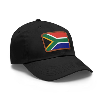 South Africa Leather Patch Hat